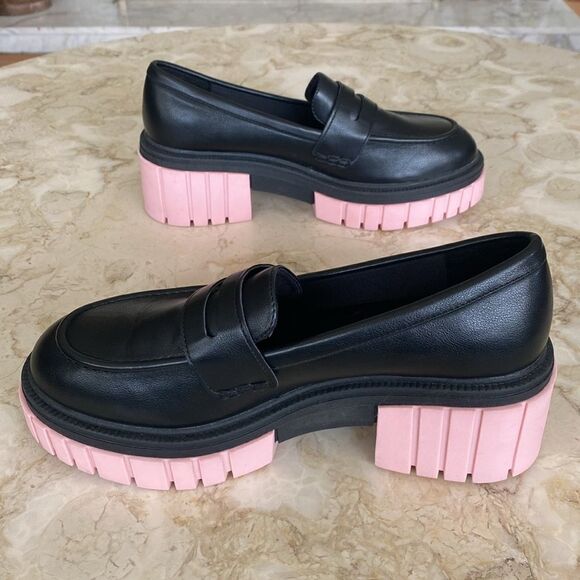 Call It Spring PARISS Platform Heel Loafers Vegan - Picture 5 of 16